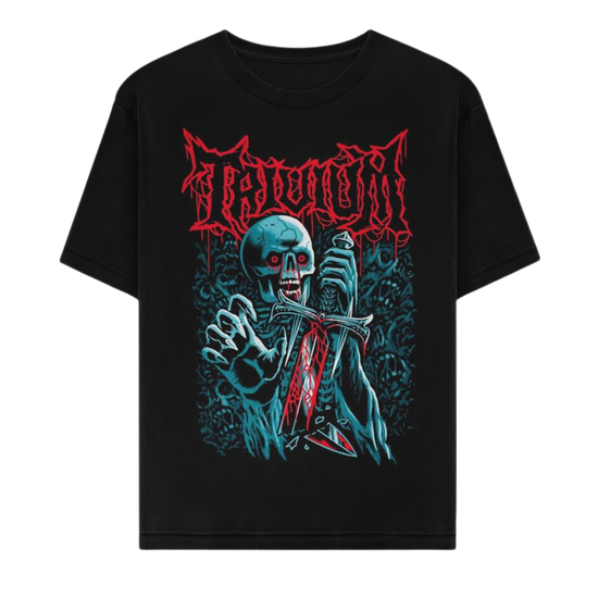 【ギフ_包装】 | Tee Emblem Skeleton Trivium Store Official トップス